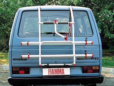 Bike carrier for VW T3 and T25 with single rear door 