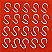 Pack of 20 x Privacy Room S Hooks