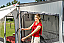 Tie back curtains on side panels