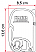 Compact awning case dimensions for F45 S