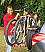 Fiamma Carry Bike Backpack 4x4 fits over spare wheel