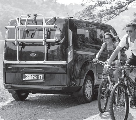 ford tourneo bike rack