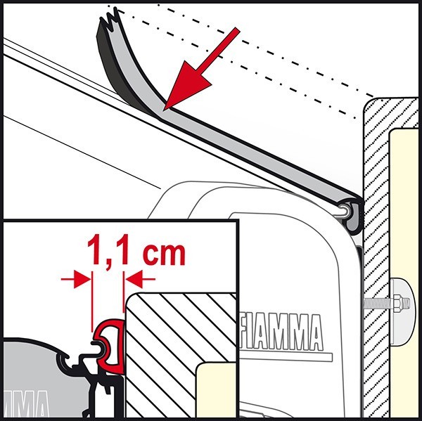 Kit Rain Guard Van FLAME