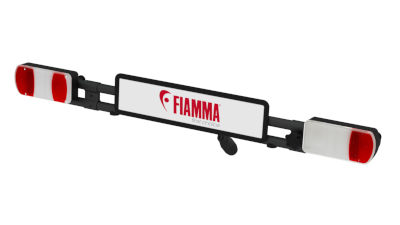 Fiamma License Plate Carrier - Deep Black