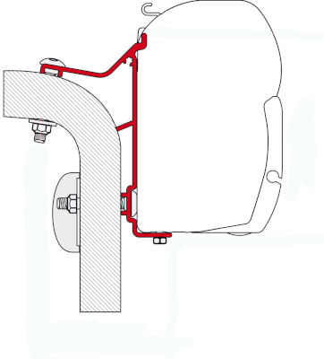 Fiamma Adapter Hymer Van / B2