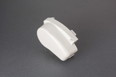 Fiamma F65 S Left Hand Outer End Cap - Polar White