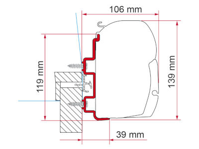 Adapter Hymer Exsis