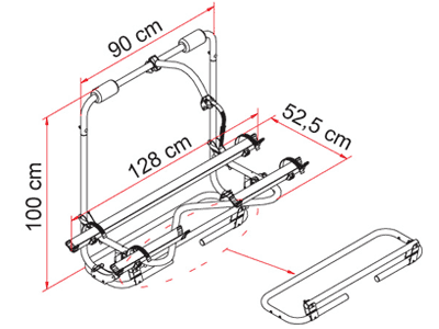 fiamma xl a bike rack