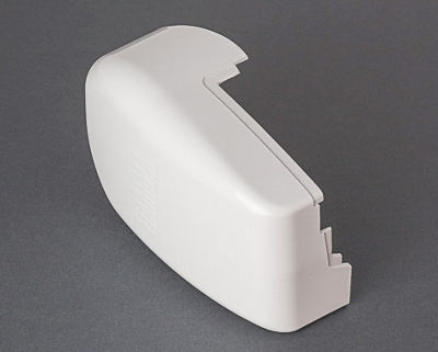 Fiamma F45 Ti Left End Cap - Polar White