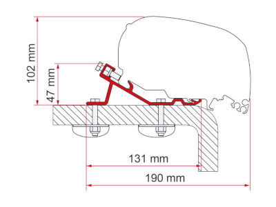 Fiamma Kit F65 / F80 Kit Standard Fiamma Kit F65 / F80 Kit Standard