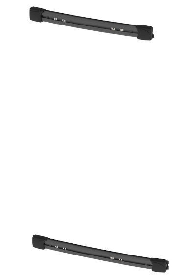 Fiamma Kit Bars DJ Sprinter / Crafter Deep Black