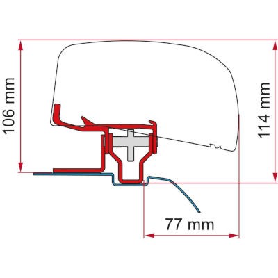 Fiamma Kit F40 NV200