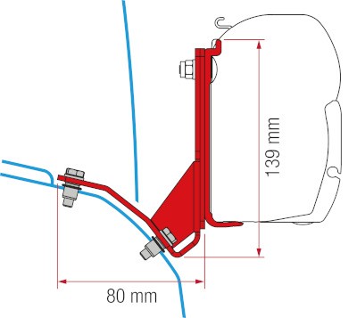 Fiamma Kit F45 Ducato H2 Lift Roof