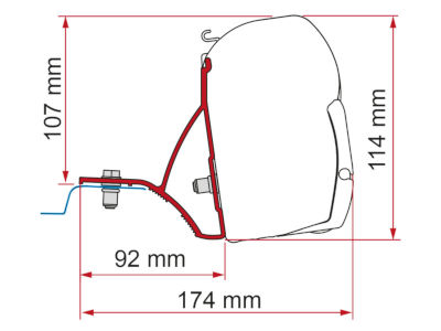Fiamma Kit F45 Trafic / Vivaro 2015 Fiamma Kit F45 Trafic / Vivaro 2015