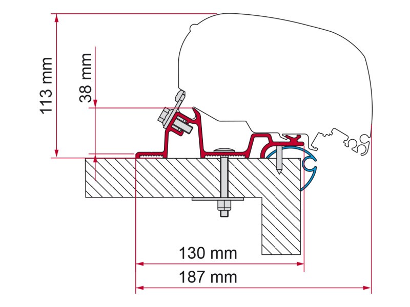 Fiamma Kit F80 Caravan Standard