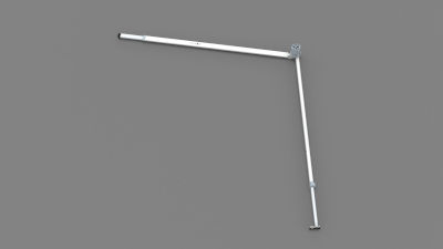 Fiamma Left Leg & Rafter Assembly CS 255