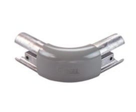 Fiamma Roof Rail Ducato Corner Joint - Grey