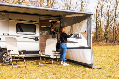 Fiamma Side W Pro Shade Left Caravanstore - Ext. 250cm