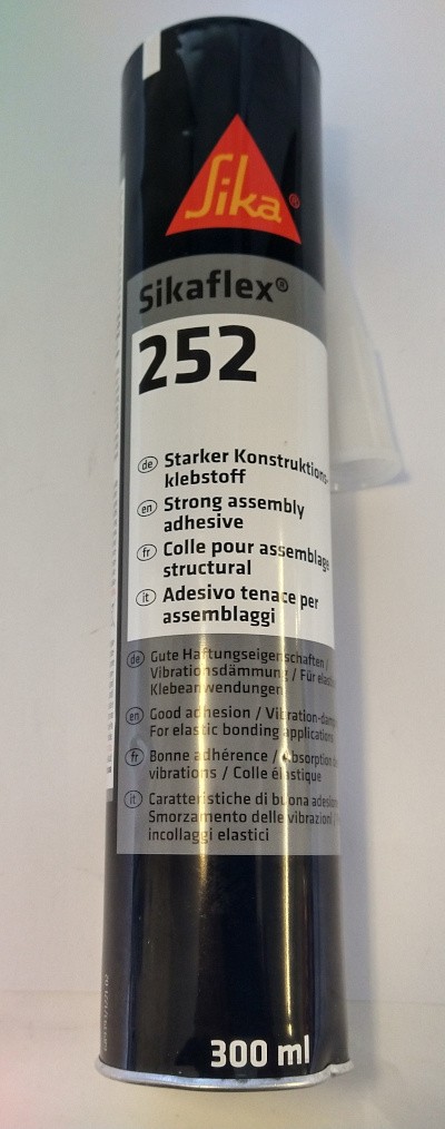 Sikaflex 252 Adhesive Sealant 300 ml - White