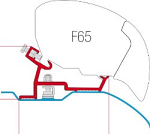 Fiamma Kit F65 / F80 Ducato Super long After 06/2006