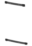 Fiamma Kit Bars DJ Sprinter / Crafter Deep Black