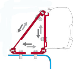 Fiamma Adapter Kit Multi