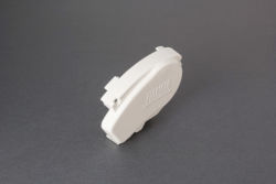 Fiamma F65 S Right Hand Outer End Cap - Polar White