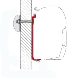 Fiamma Adapter AS - Single Piece Adapter F45