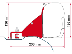 Fiamma Kit >06 Ducato H2L2