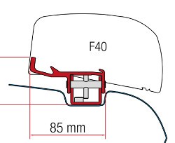 Fiamma Kit F40 Van VW T5 / T6 - LH