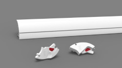 Fiamma F65S 400 Replacement Lead Bar & 2 Pelmet Caps