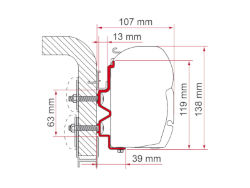 Fiamma Kit Adapter Hymercamp
