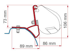 Fiamma Kit F35 Trafic / Vivaro 2015