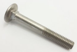 Carriage Bolt - Part Thread M6 X 55MM