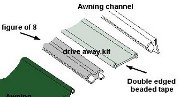 Drive-away Awning Connection Kit - 6mm to 4mm