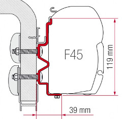 Fiamma Adapter F45 Hymercamp 300