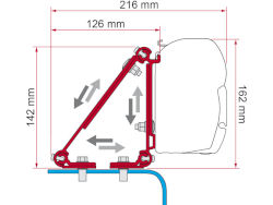 Fiamma Adapter Kit Multi