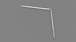 Fiamma Caravanstore 13/14 Leg and Rafter Assembly - 225 Right Hand