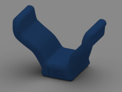 Fiamma Carry Bike Rail End Cap - Blue
