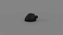 Fiamma Carry-Bike Support Bar End Caps (Black) - Pair