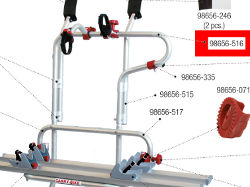 Fiamma Carry Bike Trafic D Upper Structure