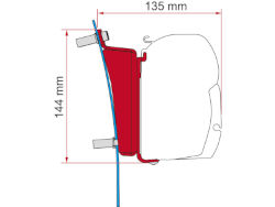 Fiamma F45 Kit Ford Transit H3 LEFT HAND
