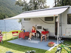 Fiamma F45L Motorhome Awning - Polar White Case