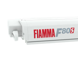 Fiamma F80 S Roof Awning - Polar White Case