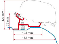 Fiamma Kit F65 / F80 Ducato Super long After 06/2006