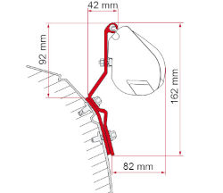 Fiamma Kit F35 VW T4 Lift Roof