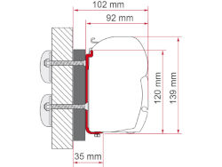 Fiamma Kit F45 Dethleffs Globebus