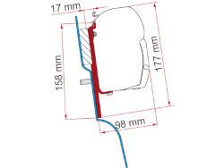 Fiamma Kit F45 Ford Custom Nugget
