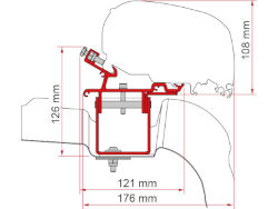 Fiamma Kit F80 VW Crafter / MAN L3H3 - EU