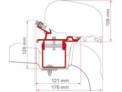 Fiamma Kit F80 VW Crafter / MAN L3H3 - UK	